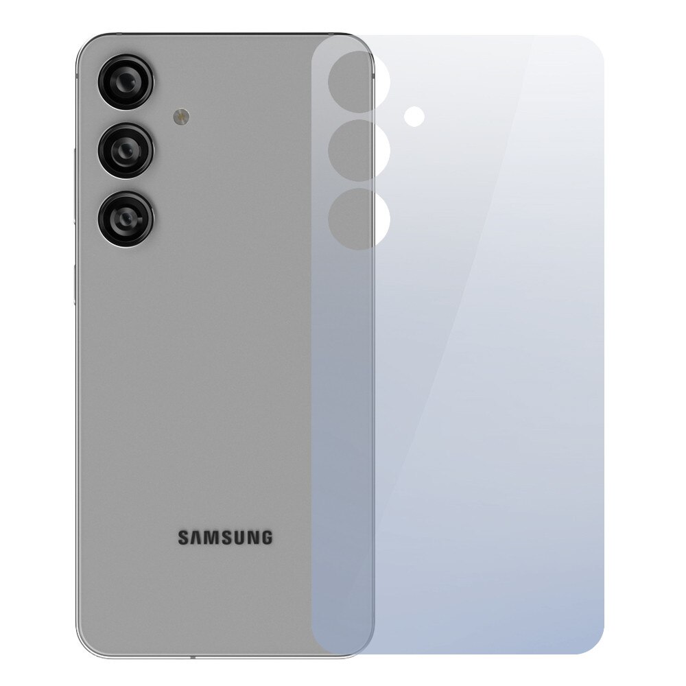 Folie InvisibleBack compatibila cu Samsung Galaxy S26, Protectie carcasa spate, Polimer siliconic, Adeziv premium, Montare usoara, Fara lichid, Regenerabila, Full Glue