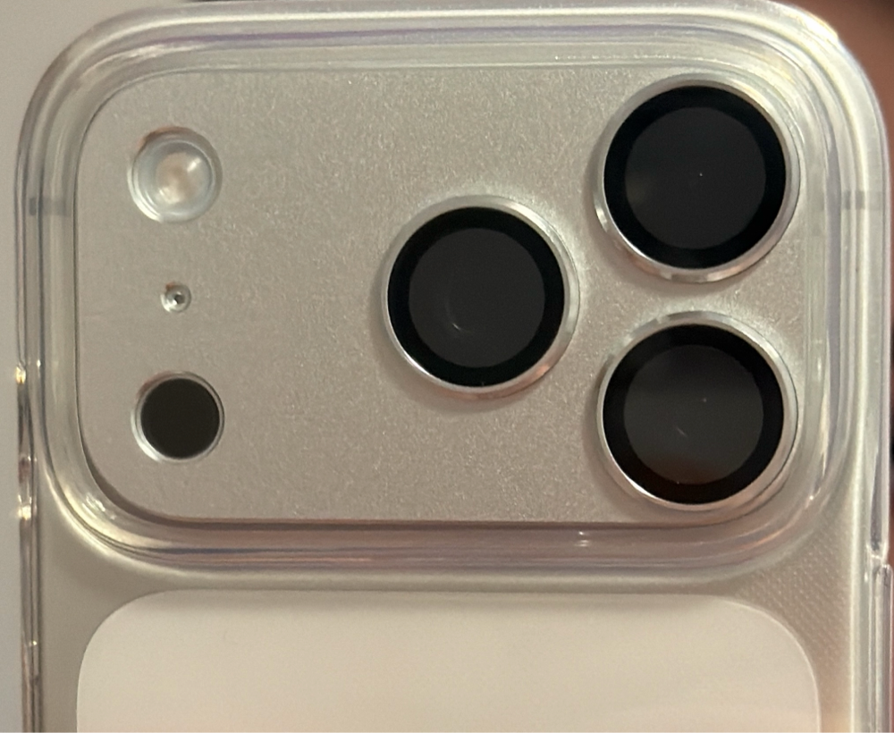 Folie Camera pentru iPhone 17 Pro, Protectie din Sticla, Gri