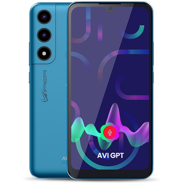 Telefon mobil Allview V10 Viper Lite, Dual SIM, 2GB RAM, 32GB, 4G, Blue