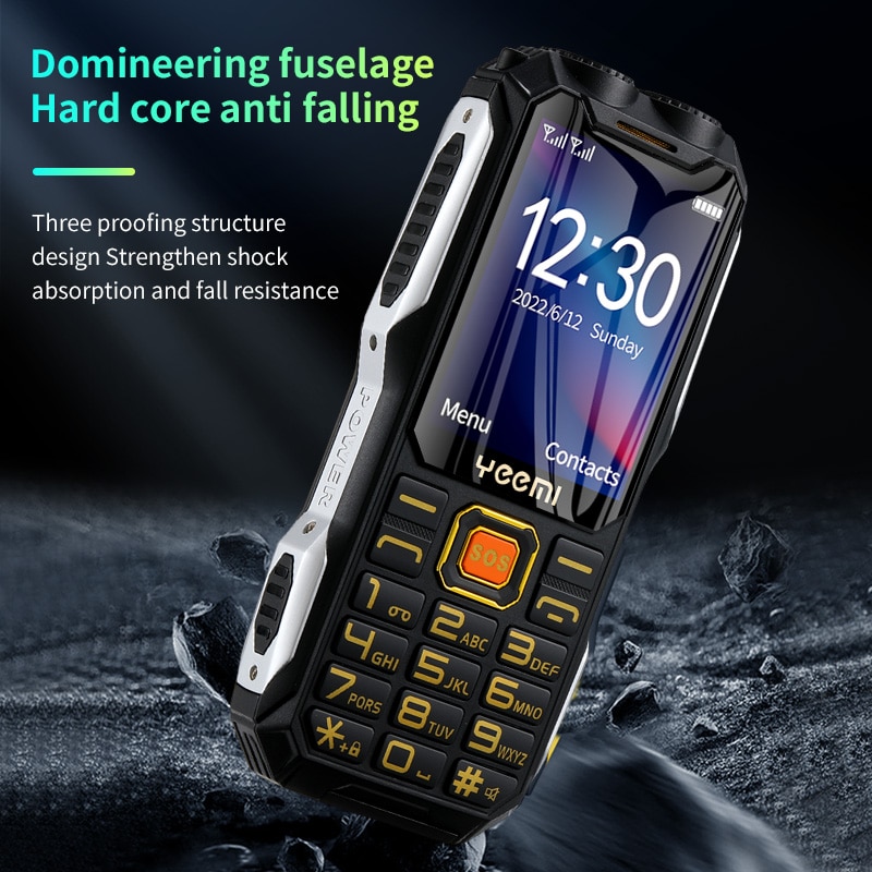 Telefon Mobil AIEK Q8, Butoane Mari, Lanterna Dubla, Dual SIM, 16MB