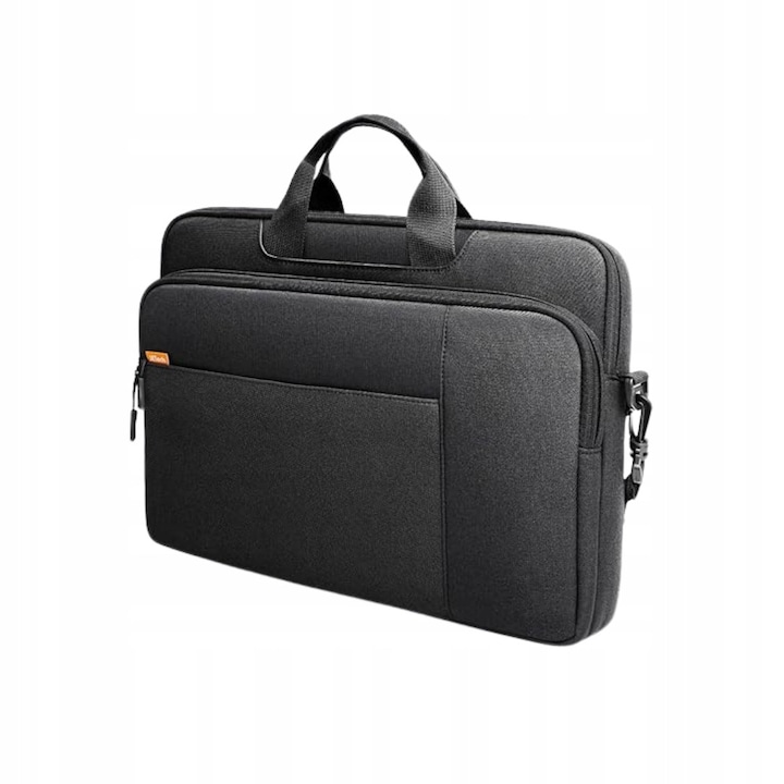 Geanta laptop TRS, 15-16", waterproof, capacitate mare, culoare neagra