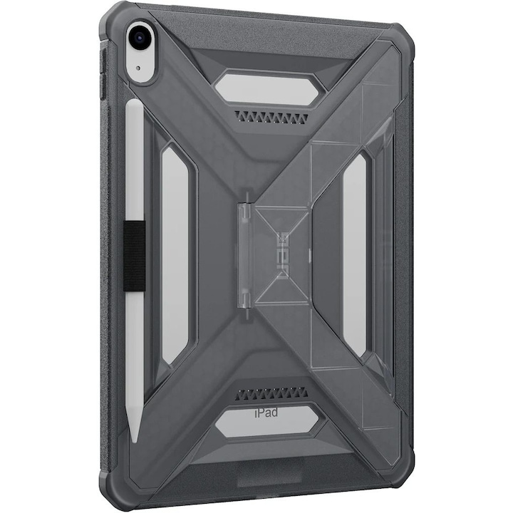 Husa tableta UAG Scout Plus pentru iPad 11", gri, 2022/A16 2025