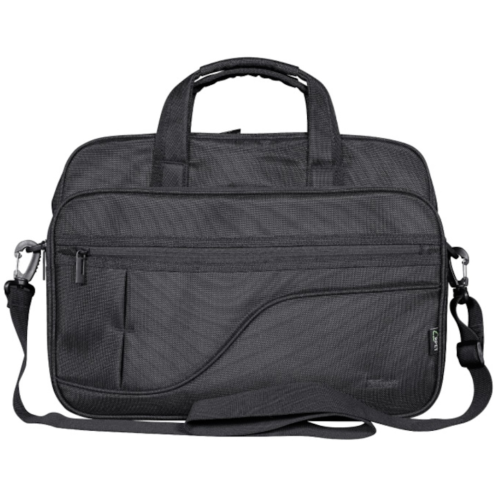 Geanta laptop ECO Trust Sydney, 17,3", Negru
