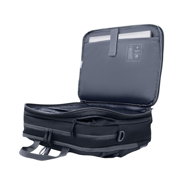 Geanta laptop HP Travel Plus 14, gri, 380x130x290mm