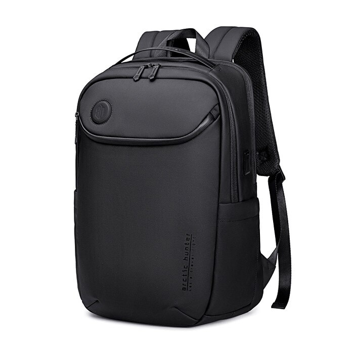Rucsac laptop Arctic Hunter B00555, 15.6 inch, 25L, USB, negru, 48x31x17cm