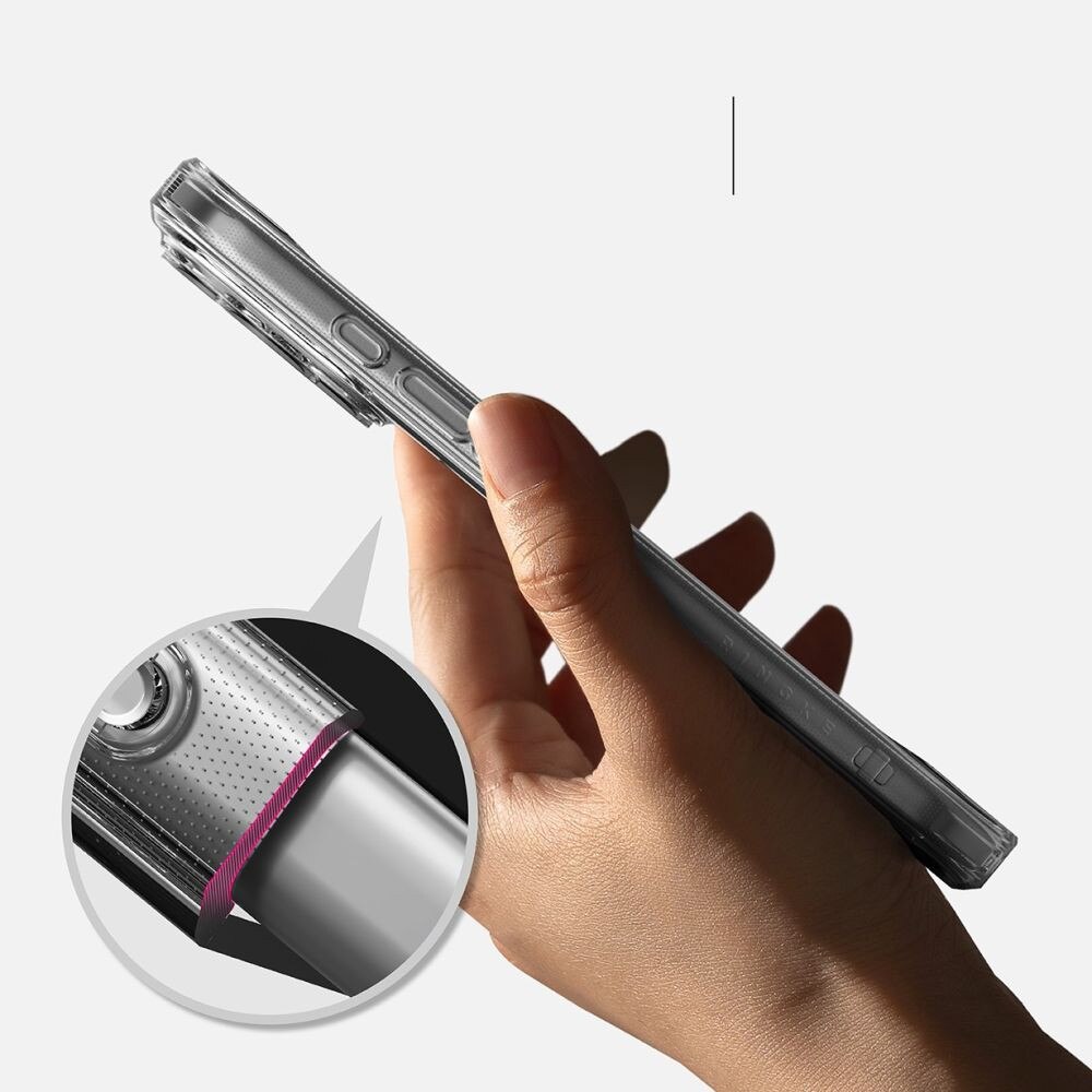 Carcasa Ringke Fusion compatibila cu iPhone 17 Pro Max, Transparent