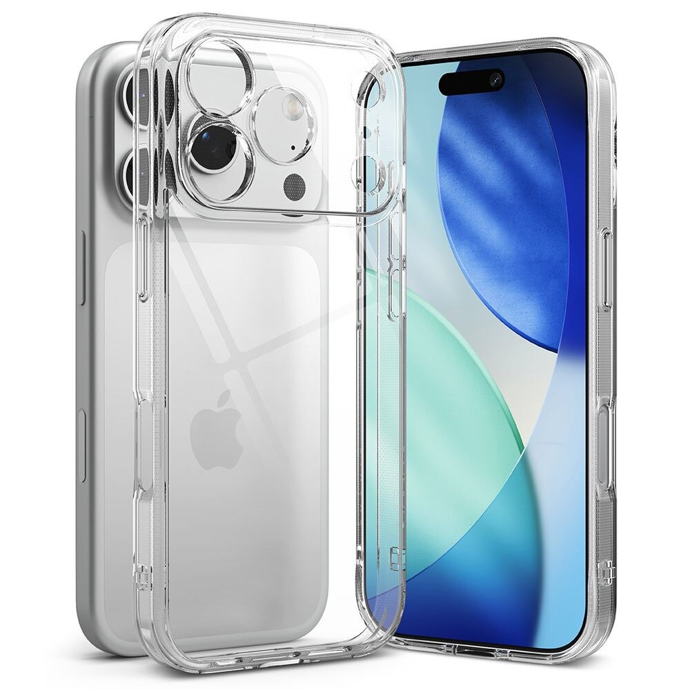 Carcasa Ringke Fusion compatibila cu iPhone 17 Pro Max, Transparent