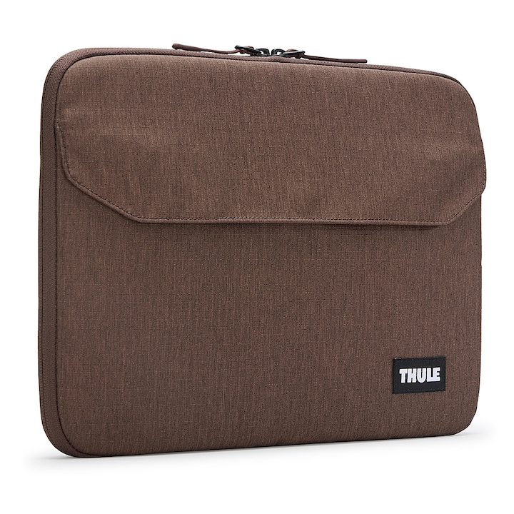 Husă laptop Thule Lithos, maro nuanțat, 14 inch, dimensiuni 33.5x3.5x24.5cm