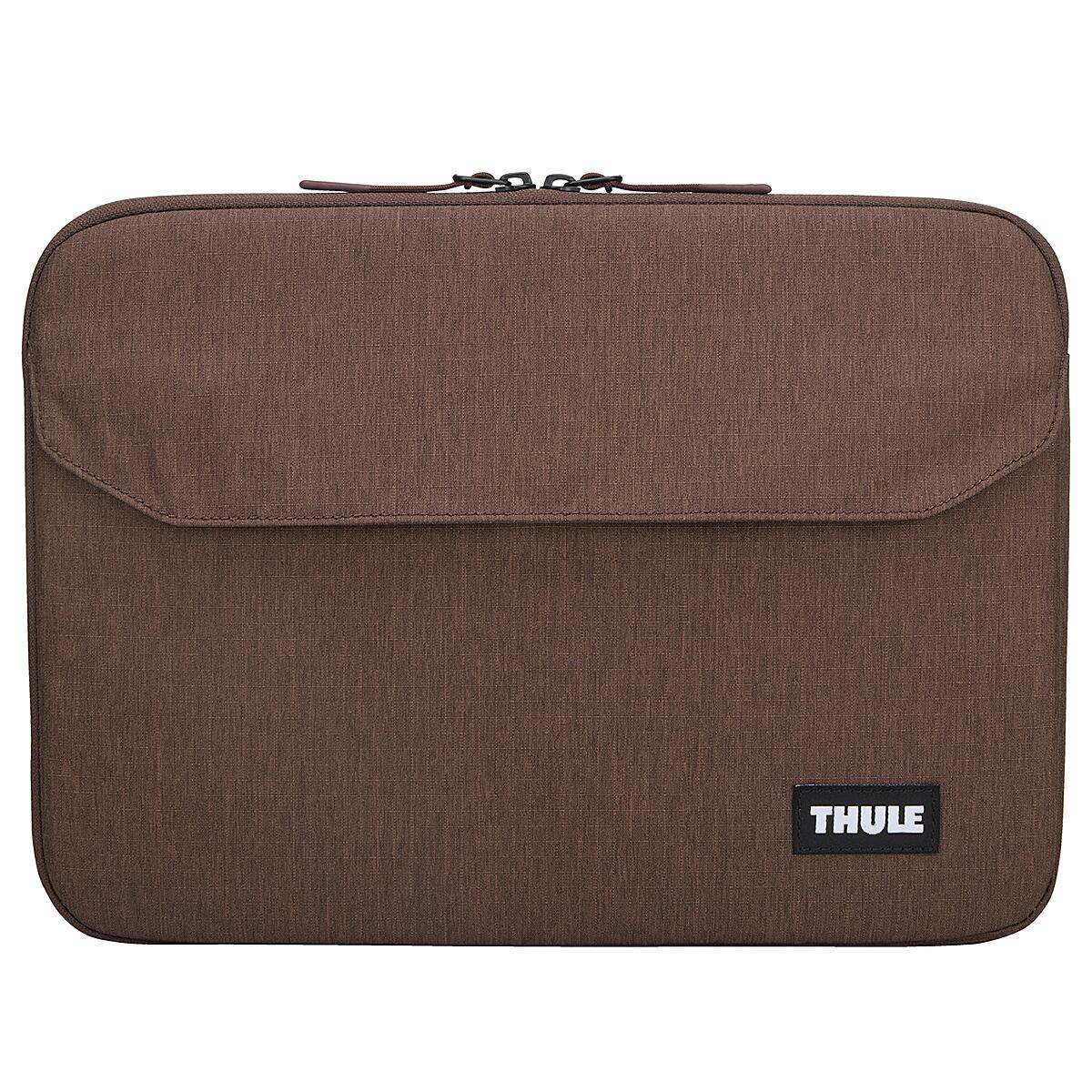 Husă laptop Thule Lithos, maro nuanțat, 14 inch, dimensiuni 33.5x3.5x24.5cm