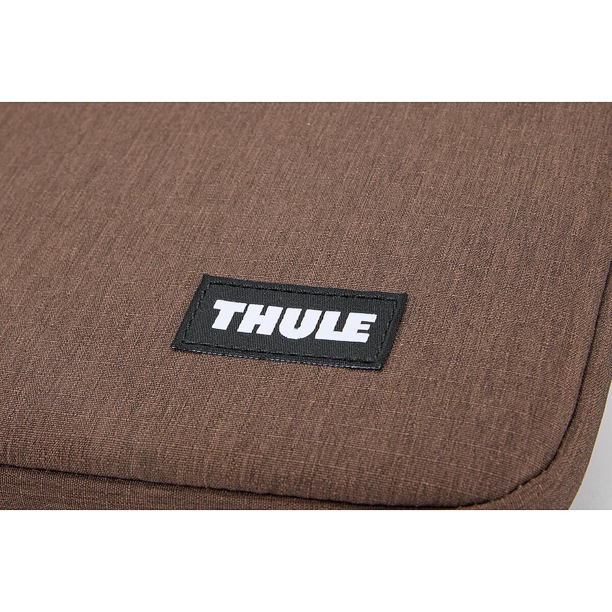 Husă laptop Thule Lithos, maro nuanțat, 14 inch, dimensiuni 33.5x3.5x24.5cm