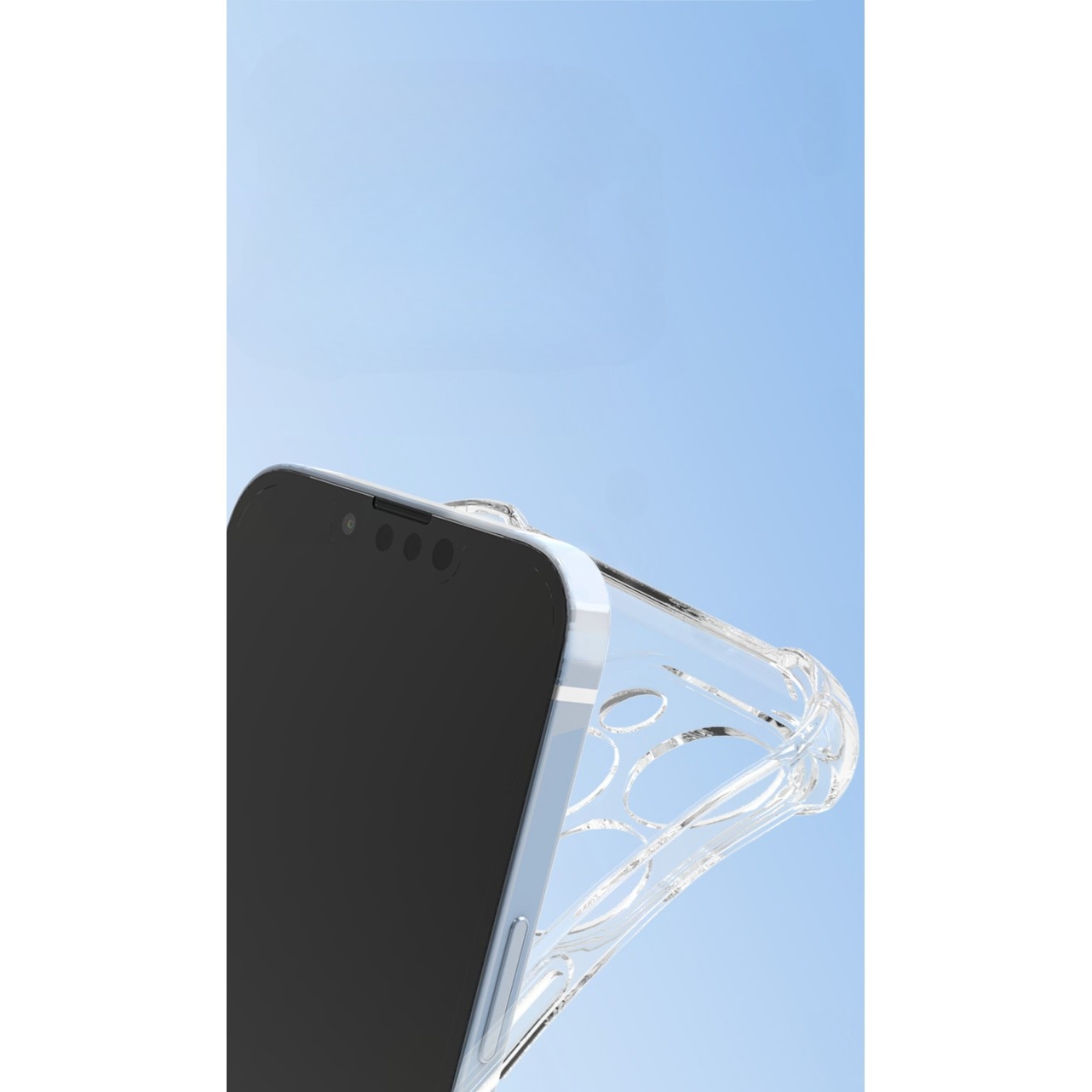 Husa protectie pentru Apple iPhone 13, Flippy, TPU, Antisoc, Protectie colturi, Rezistenta la impact, 1.5 mm, Transparenta