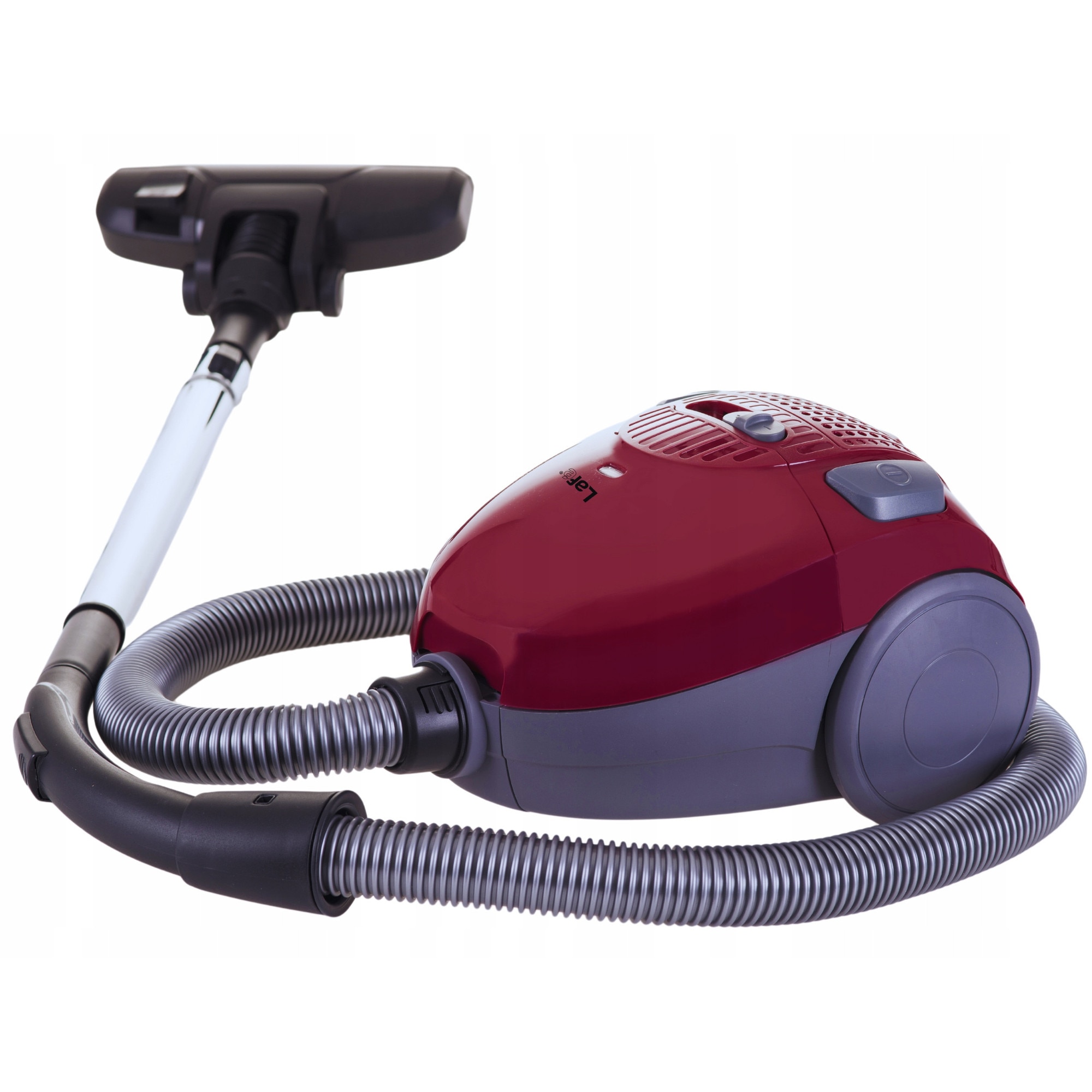 Aspirator cu sac, Lafe, OWJ001, 800W, 5 saci, rosu, raza de actiune Rosu