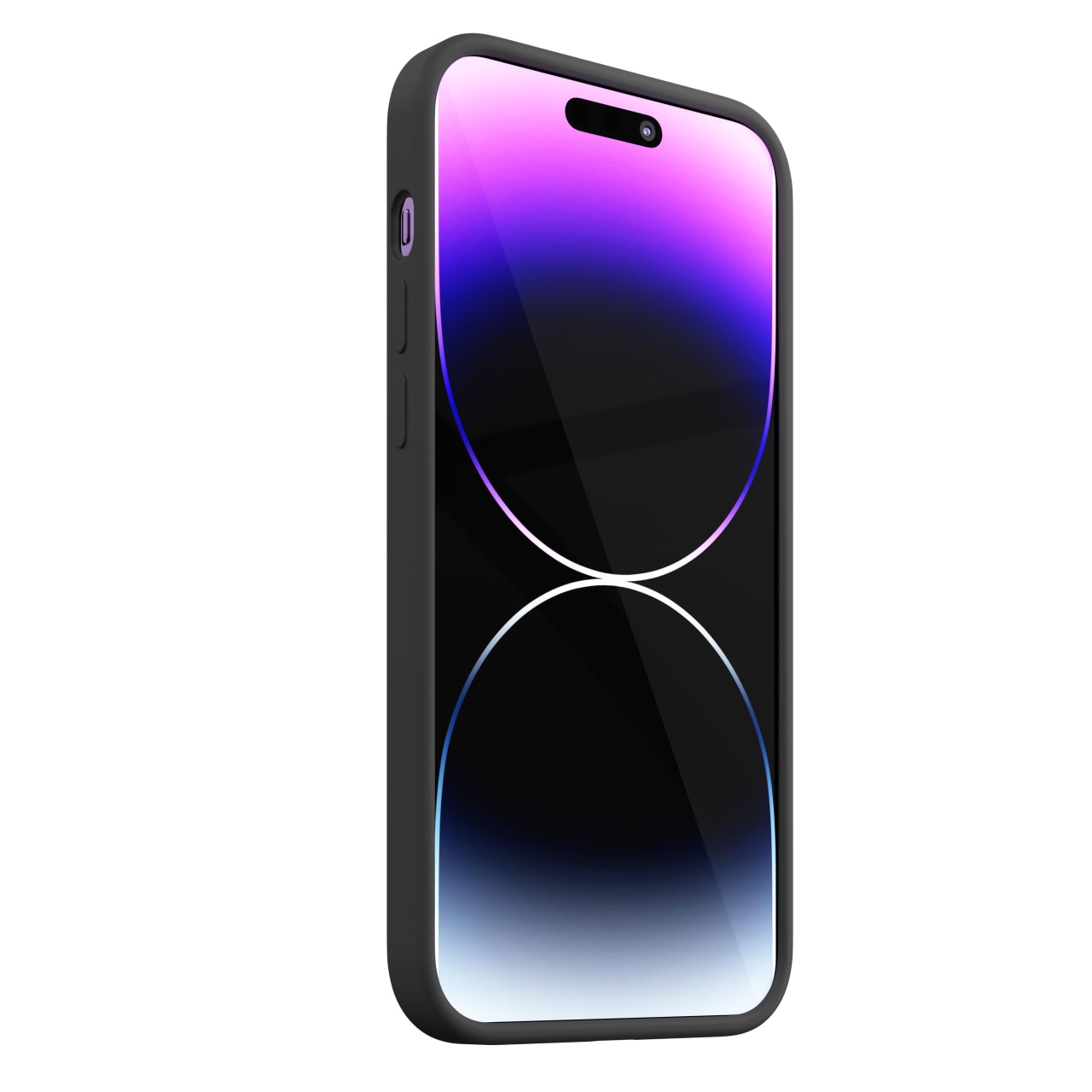 Husa de protectie Next One MagSafe Silicone Case pentru iPhone 14 Pro, Black