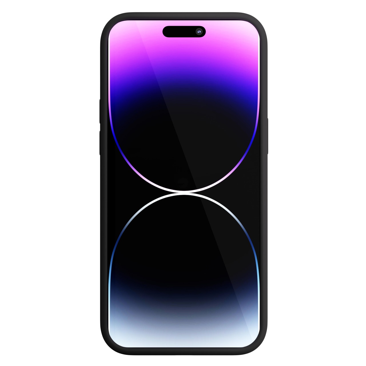 Husa de protectie Next One MagSafe Silicone Case pentru iPhone 14 Pro, Black