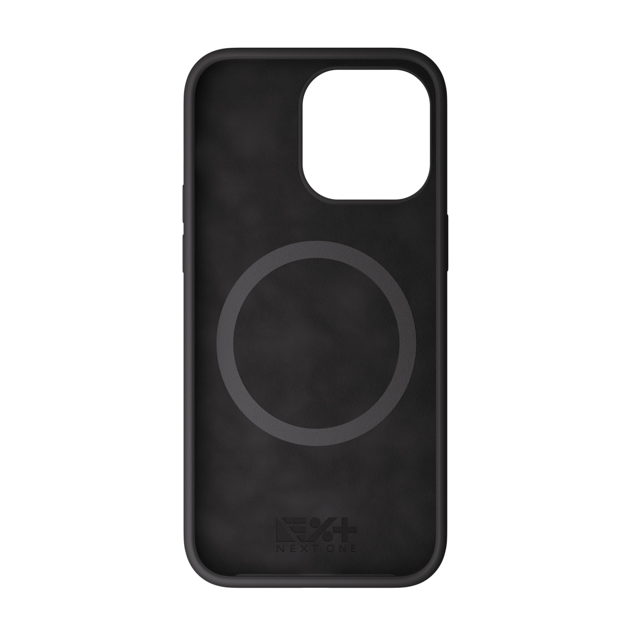 Husa de protectie Next One MagSafe Silicone Case pentru iPhone 14 Pro, Black