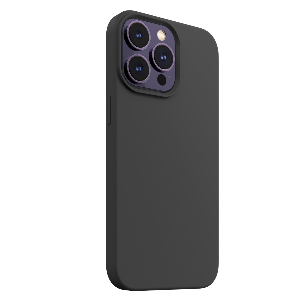 Husa de protectie Next One MagSafe Silicone Case pentru iPhone 14 Pro, Black