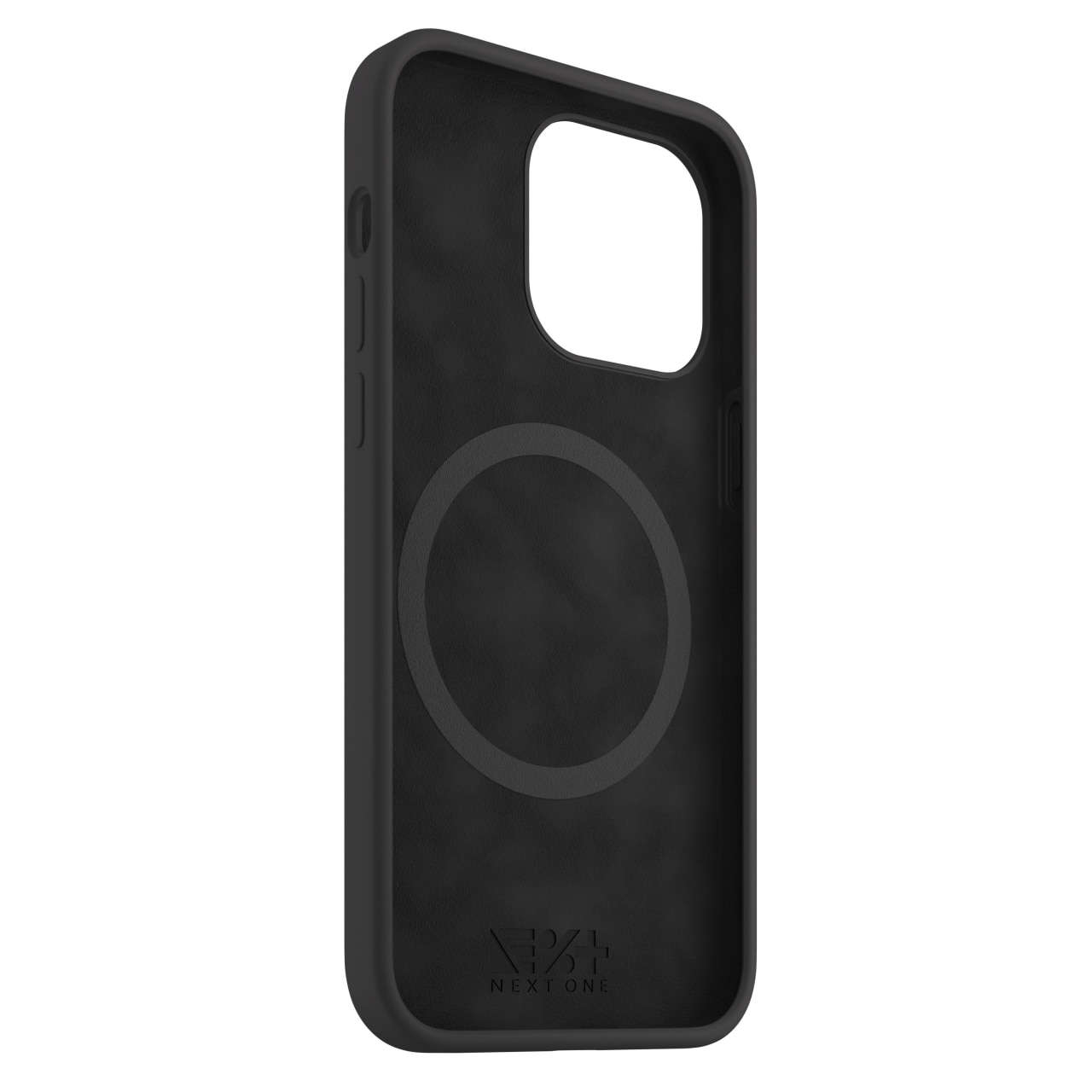 Husa de protectie Next One MagSafe Silicone Case pentru iPhone 14 Pro, Black