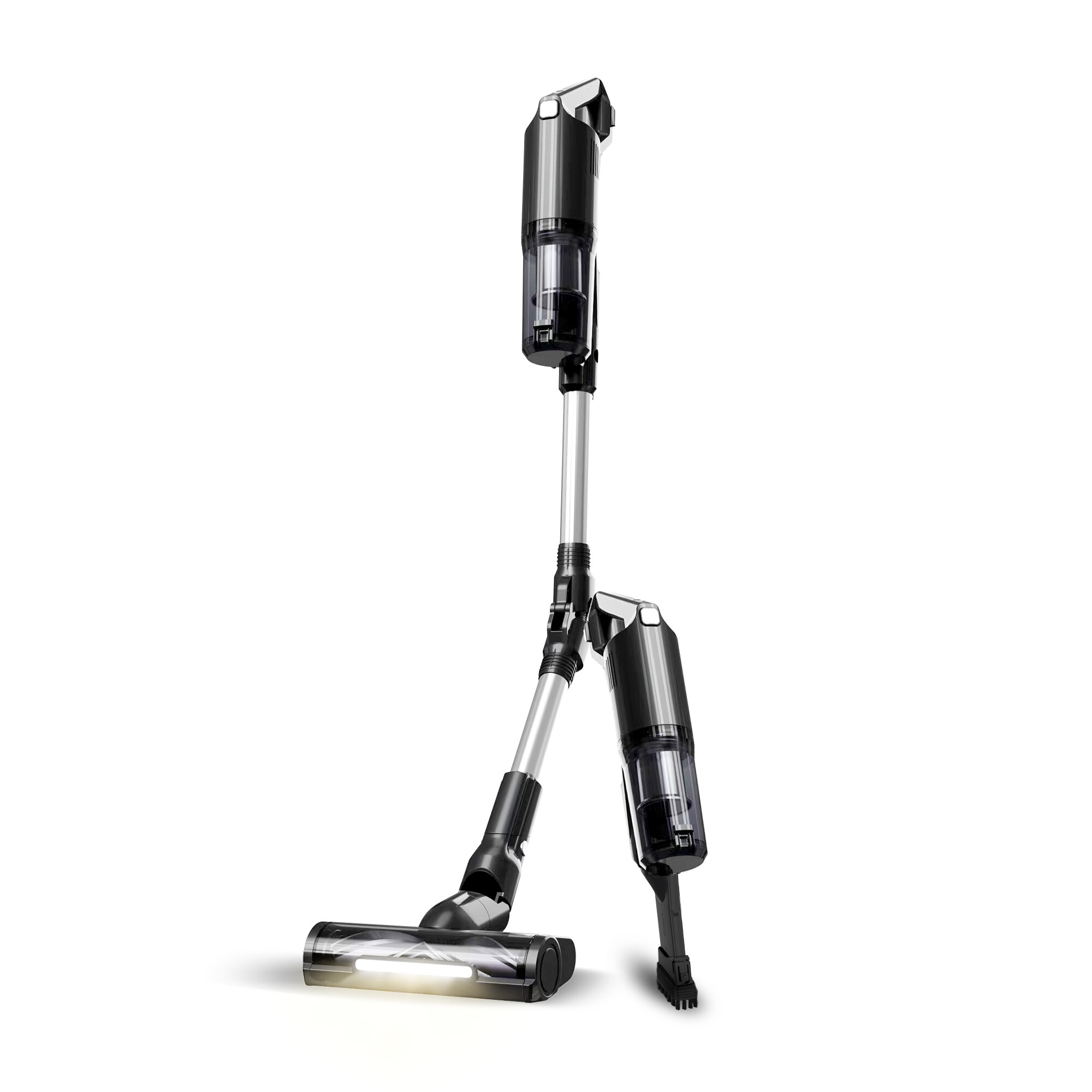 Aspirator portabil 2in1 TurboTronic TT-CV11 Cyclone11 Ultra-Light Stick, 0, 6l, baterie Li-ion, 22, 2V, 45 minute autonomie, negru