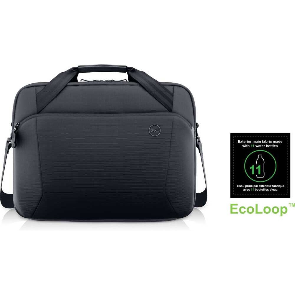 Geanta laptop Dell, Ecoloop Pro Slim, 15.6'', 4 compartimente, neagra