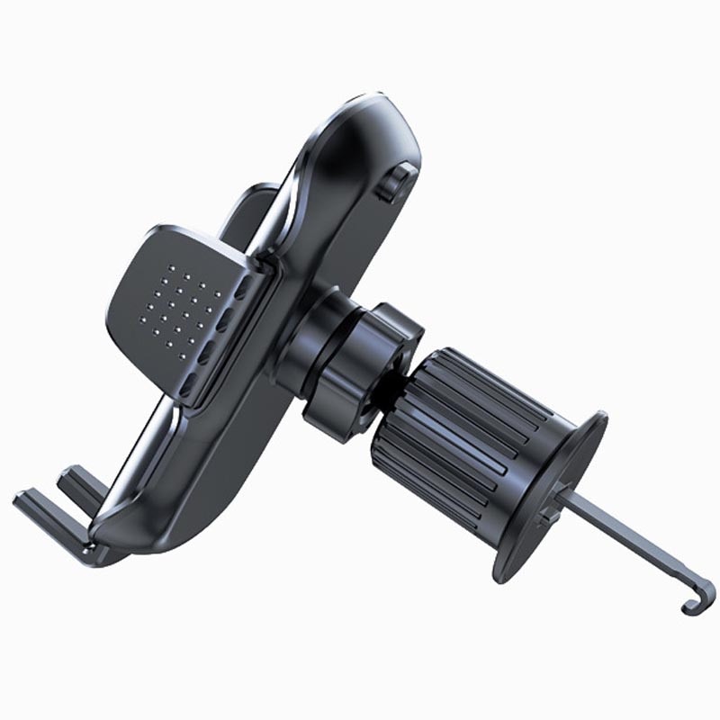 Suport auto pentru telefon Mozeeda, reglare 360 grade, negru, silicon