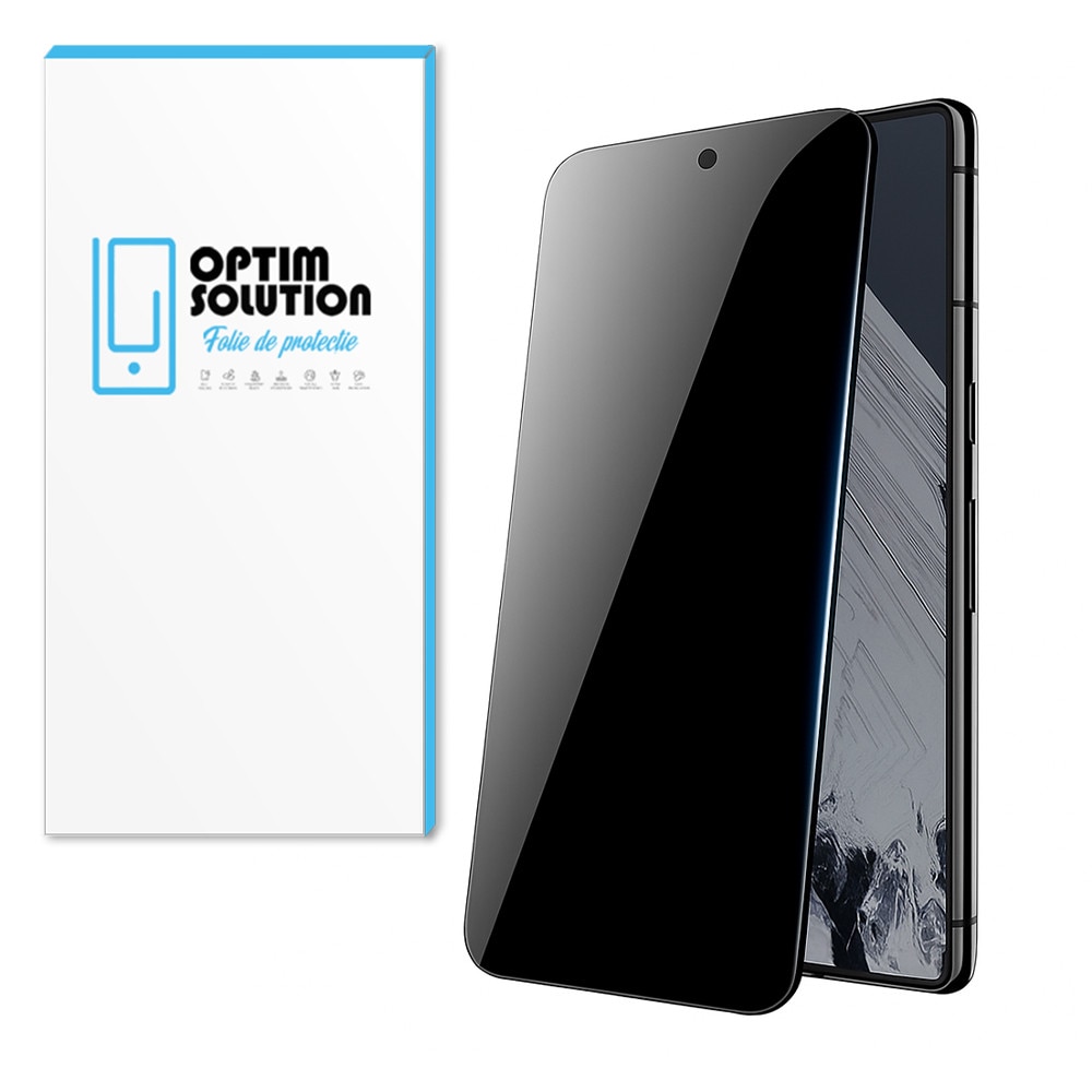 Folie PRIVACY Confidential pentru Google Pixel 10 / 10 Pro, din Sticla securizata, Stratificare inteligenta, Rezistenta Anti Spy 9H