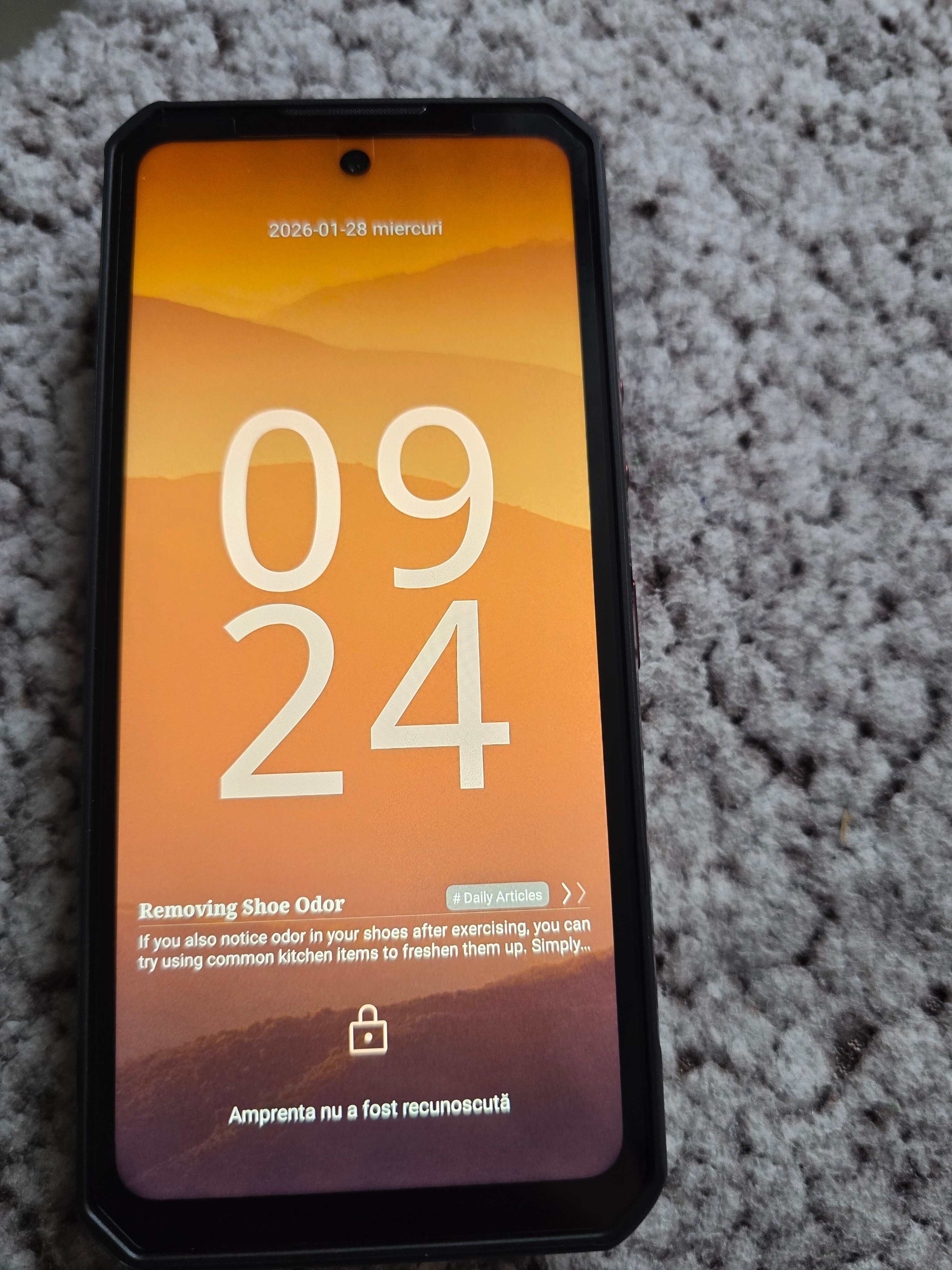 Telefon mobil Oukitel WP56, Dual SIM, 5G, Octa-Core Dimensity 7050, 6.8-inch 120Hz IPS, 24GB RAM, 256GB, Lanterna SOS Puternica, NFC, 16000mAh, 45W, IP68/IP69K, Android 15, Grey