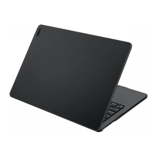 Carcasa de protectie LAUT Huex pentru MacBook Air 13" M2 2022/M3 2024, policarbonat, semi-transparent, negru