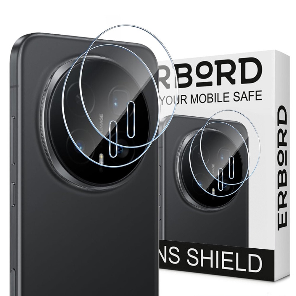 Set 2x Folii protectie ERBORD pentru aparat Honor Magic 8 Pro, transparent, 9H