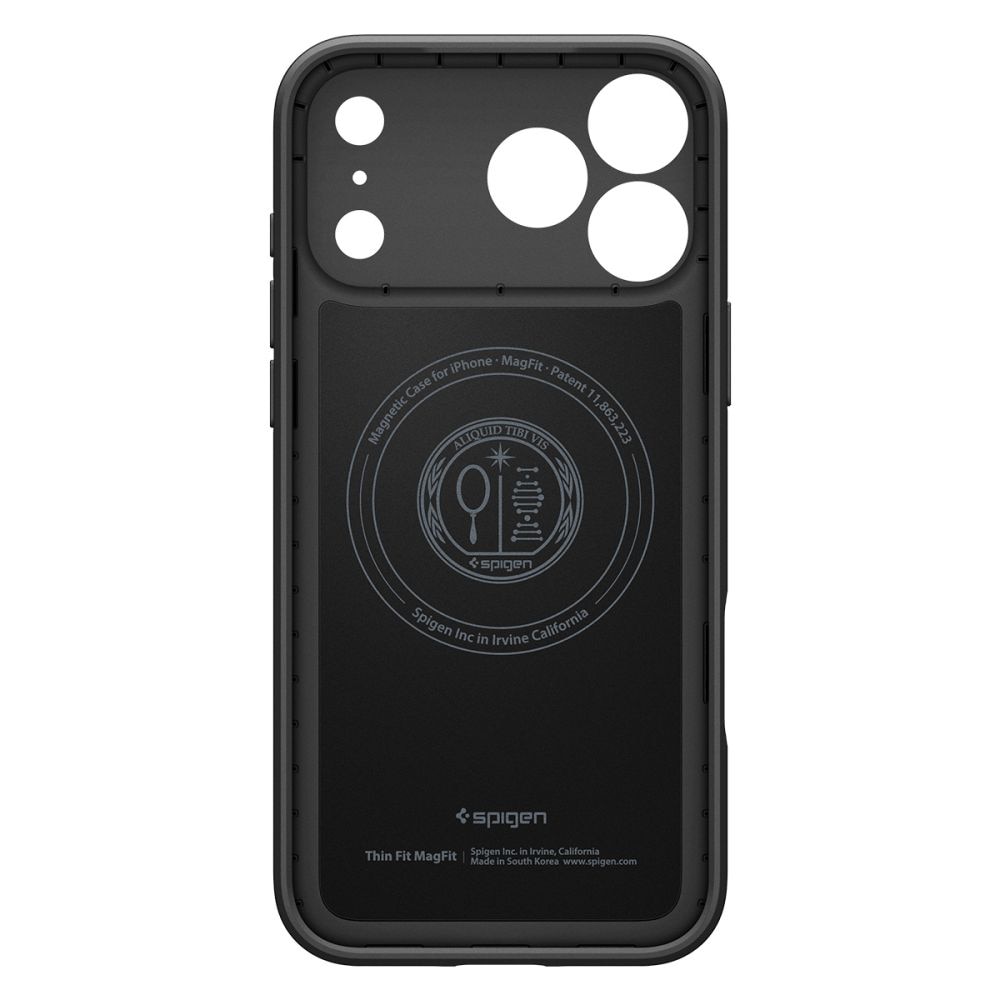 Carcasa Spigen Thin Fit cu MagSafe compatibila cu iPhone 17 Pro Max, Black