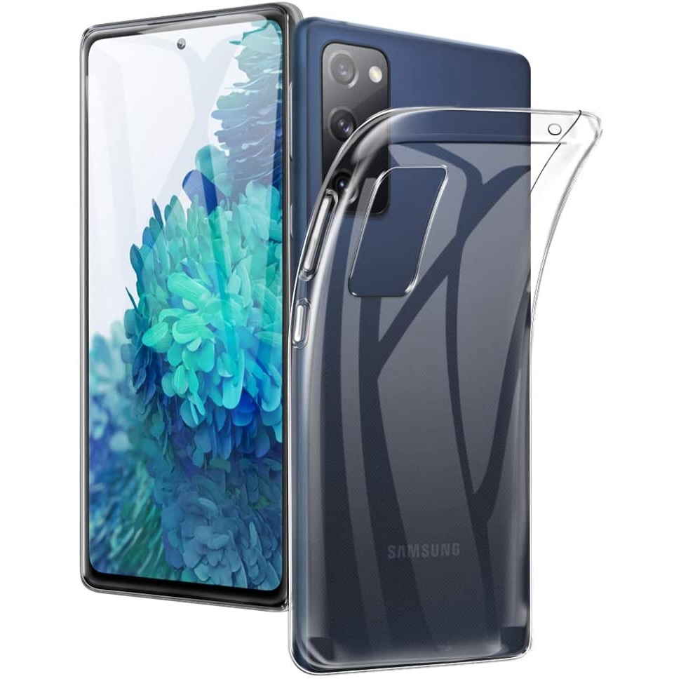 Husa din silicon, Pentru Samsung G780 Galaxy S20 FE/Lite, Ultra subtire, 0.3 mm, Transparent