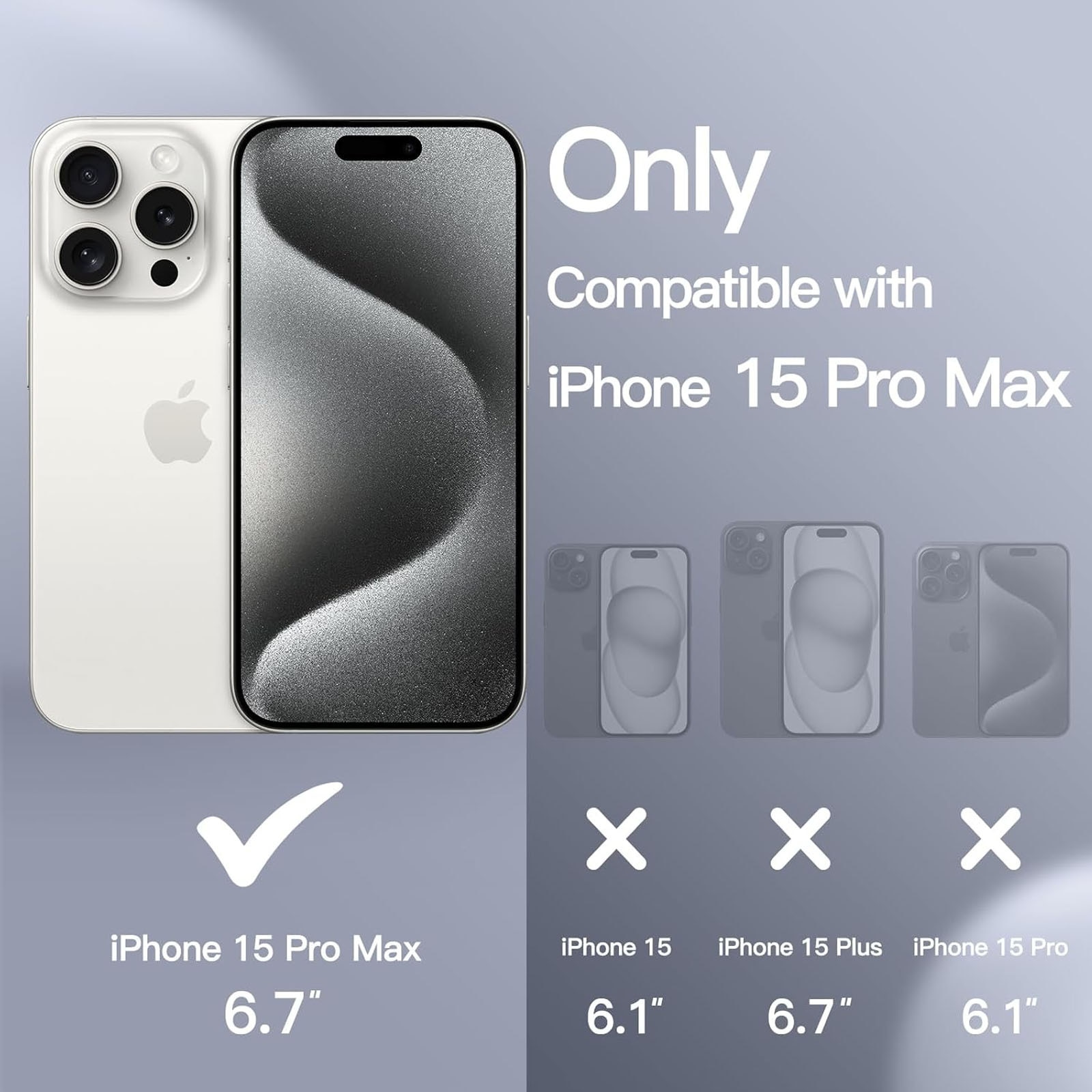 Husa telefon compatibila iPhone 15Promax, Hggzeg, Husa protectie, Antizgarieturi si rezistent la socuri, Margini ridicate pentru protectia ecranului, Protectie Camera, Usor de instalat, TPU, Negru