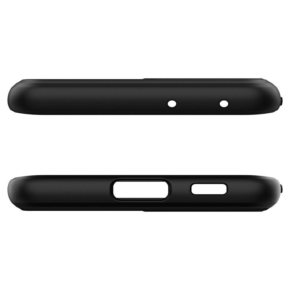Carcasa Spigen Rugged Armor compatibila cu Samsung Galaxy S21 Ultra Matte Black
