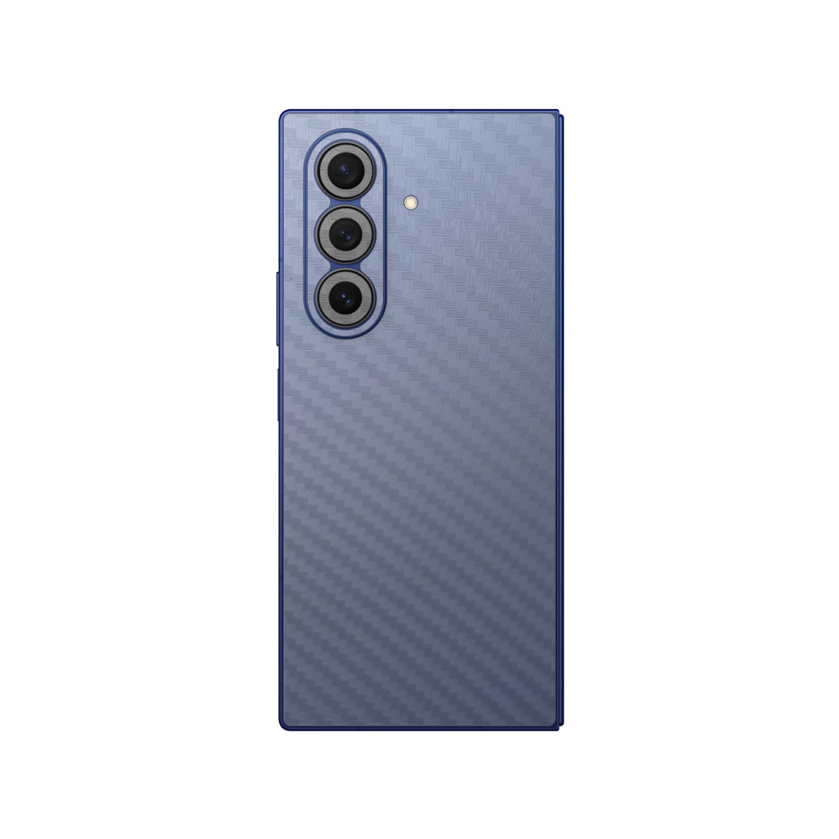 Folie iSkinz pentru Samsung Galaxy Z Fold7 - Carbon Transparent, 360 Cut, Skin Adeziv, Protectie Carcasa Spate si Laterale