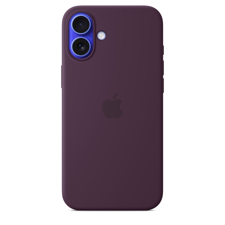 Husa de protectie Apple Silicone Case with MagSafe pentru iPhone 16 Plus - Plum