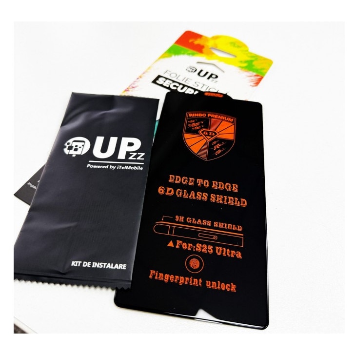 Folie Sticla Securizata Upzz Privacy, 9H, AntiSpy, Transparenta, Compatibila Samsung Galaxy S26