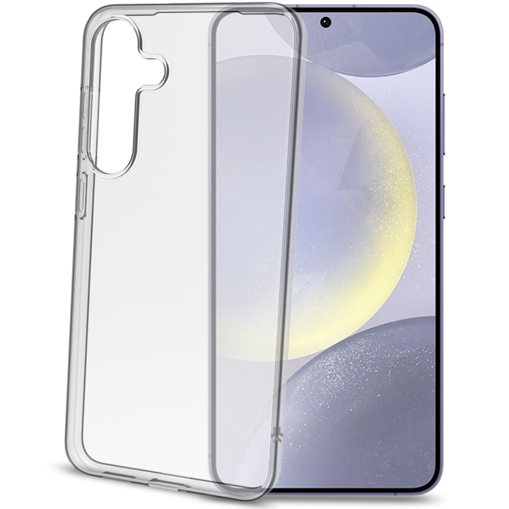 Husa de protectie Celly, Carcasa Silicon pentru Transparenta Samsung Galaxy S25+ 5G