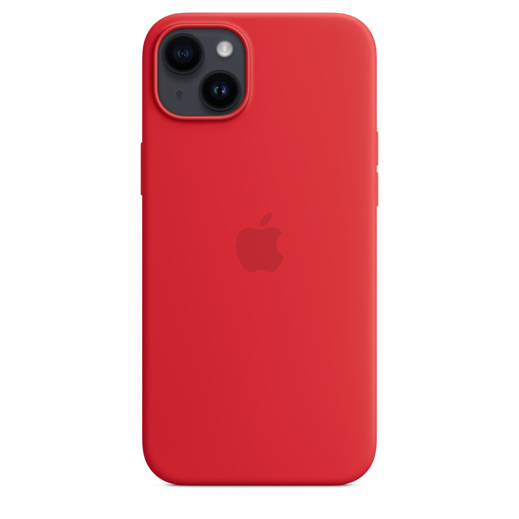 Husa de protectie Apple Silicone Case with MagSafe pentru iPhone 14 Plus, (PRODUCT)RED