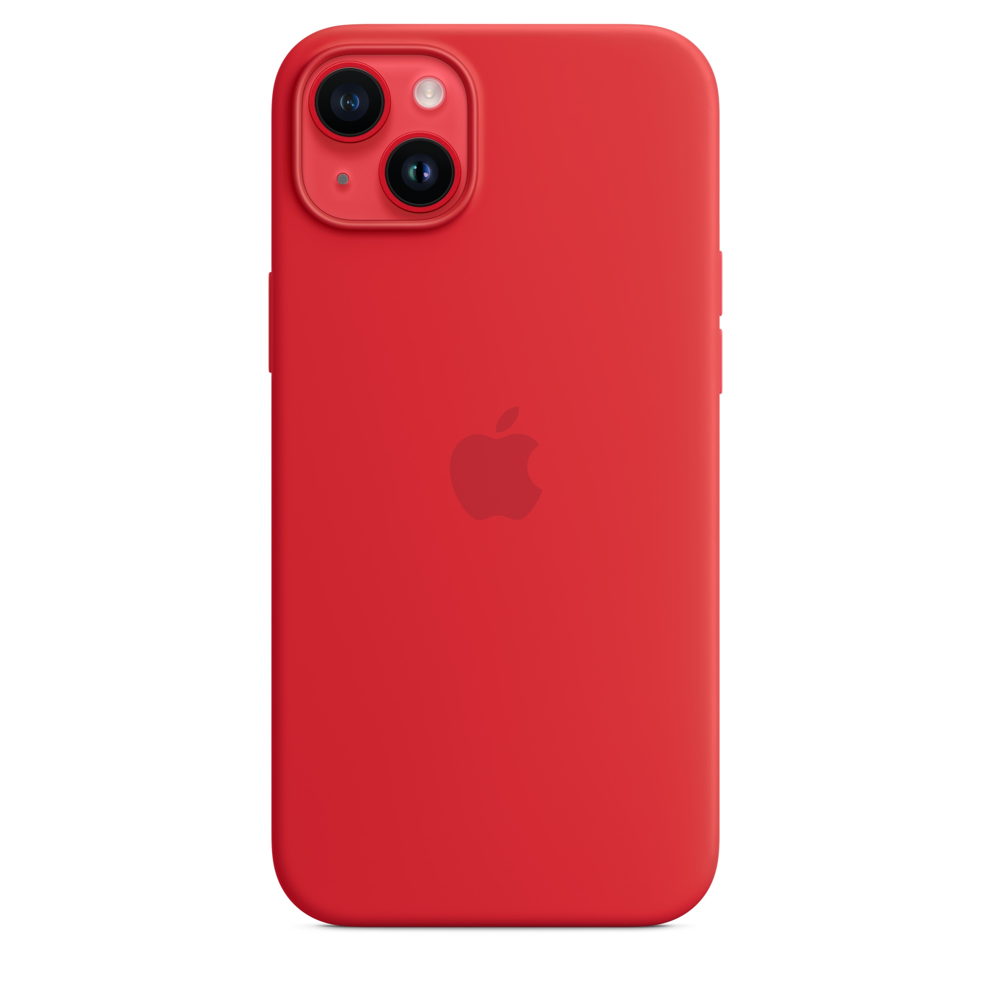 Husa de protectie Apple Silicone Case with MagSafe pentru iPhone 14 Plus, (PRODUCT)RED