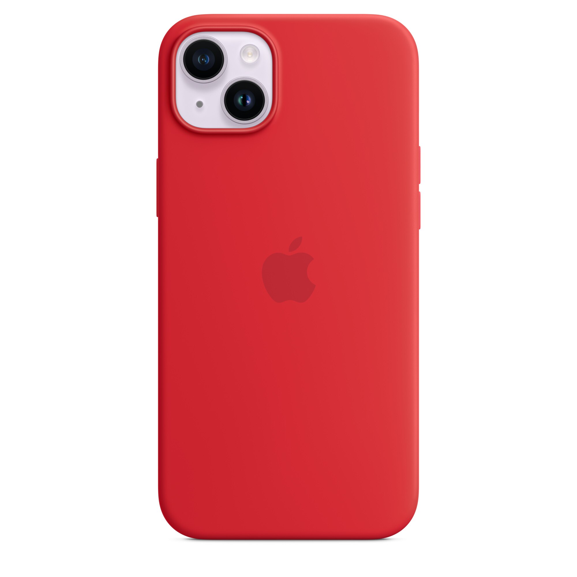 Husa de protectie Apple Silicone Case with MagSafe pentru iPhone 14 Plus, (PRODUCT)RED