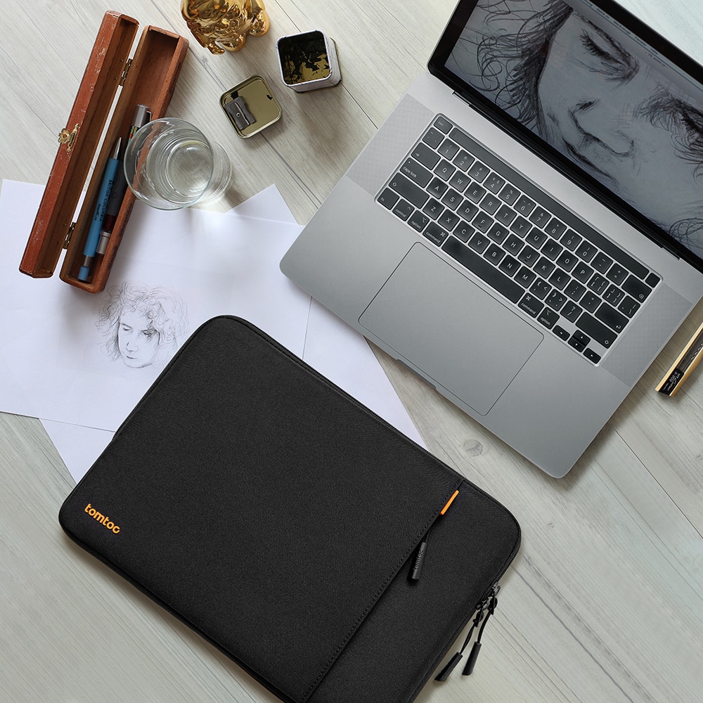 Carcasa de protectie Laptop 15.6″, Ergonomic, I54, Poliester, Negru