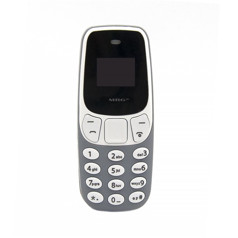 Mini Telefon MRG MBM10, DualSim, 32MB memorie interna, 32MB RAM, 3G, Gri