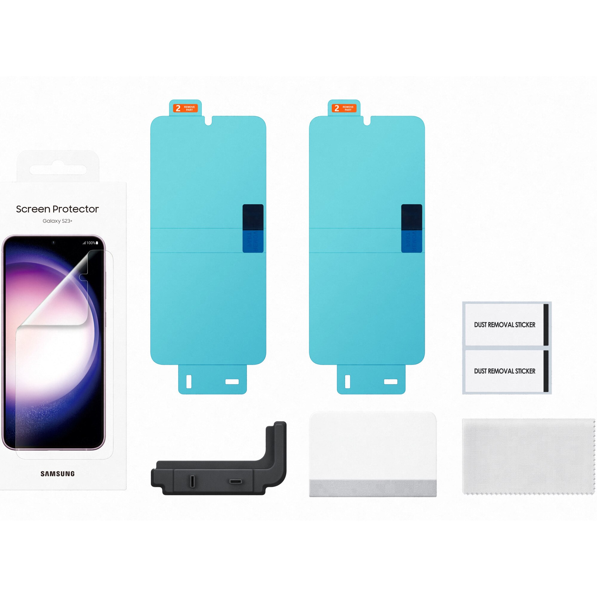 Folie de protectie Samsung pentru Galaxy S23 Plus, Transparent