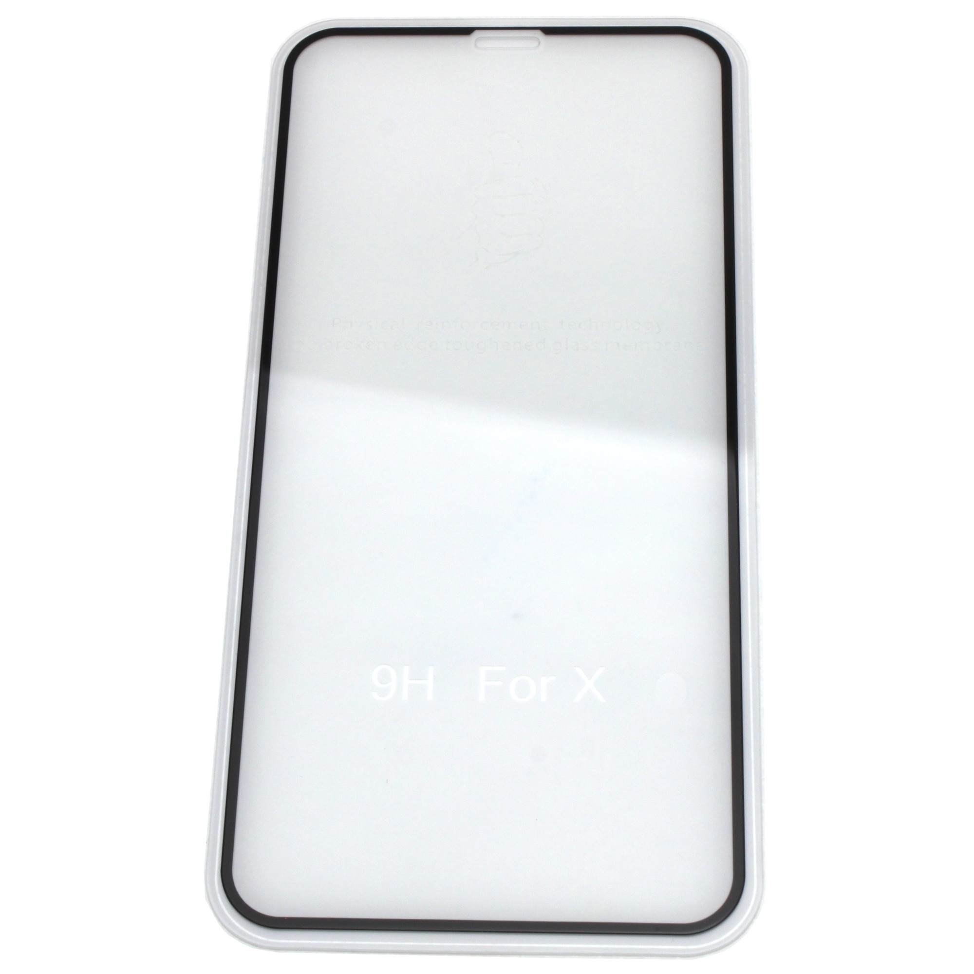 Apple iPhone X Folie protectie 6D sticla securizata 9H full cover full glue acoperire completa