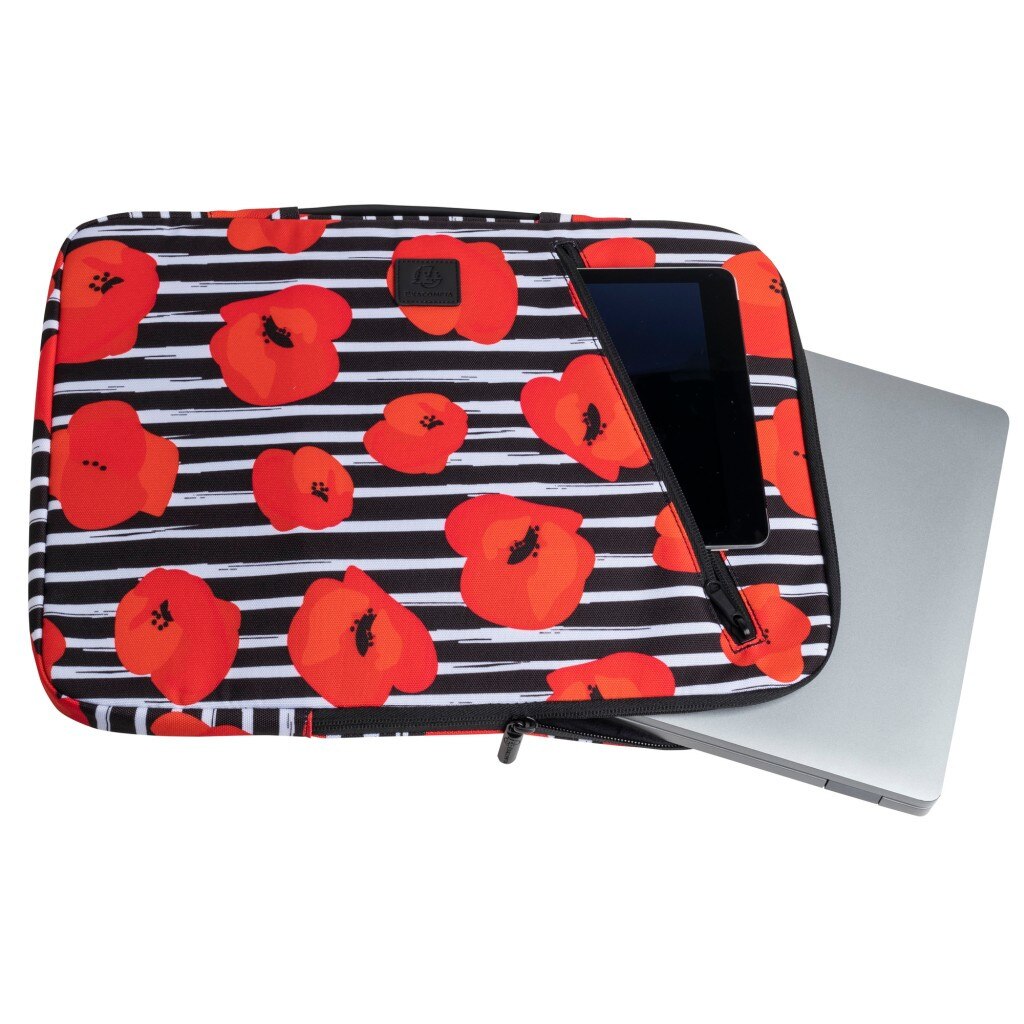 Husa laptop 13-14" Exactive Exacompta 17213E Poppy