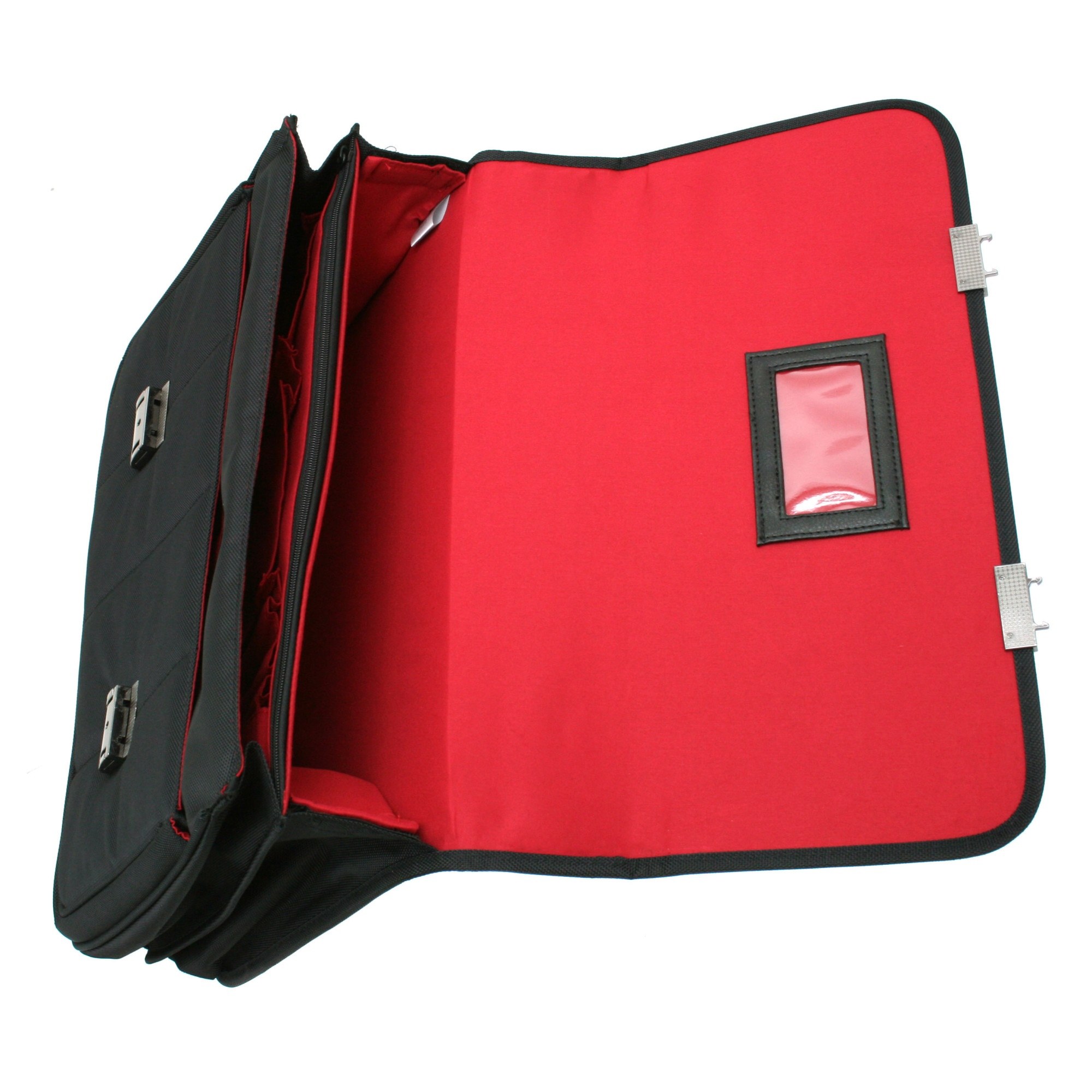 Servieta Laptop Davidts Monte Carlo 17", Nylon 1680D, Negru