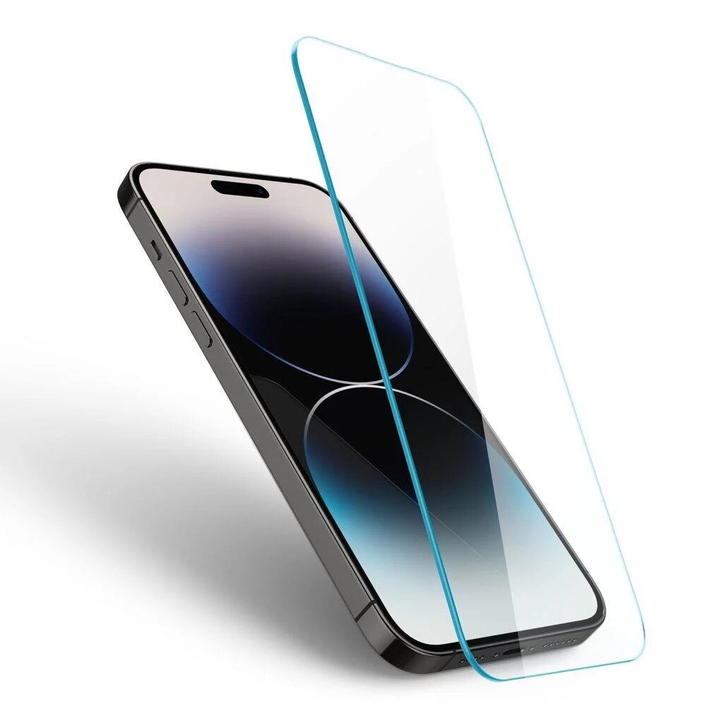 Folie Sticla Securizata Spigen Glas.tr Compatibila Cu iPhone 14 Pro Max, Privacy