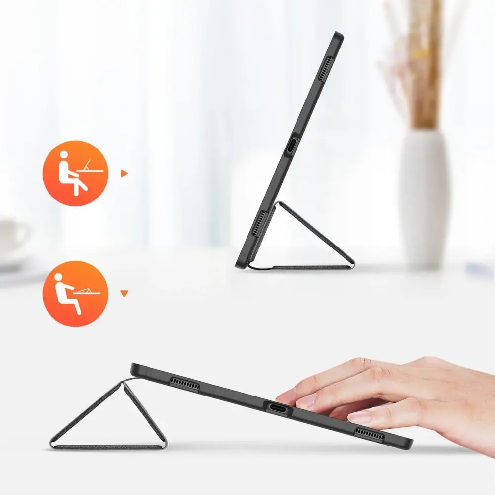 Husa DuxDucis Domo compatibila cu Samsung Galaxy Tab S8 Ultra / S9 Ultra 14.6 inch Black