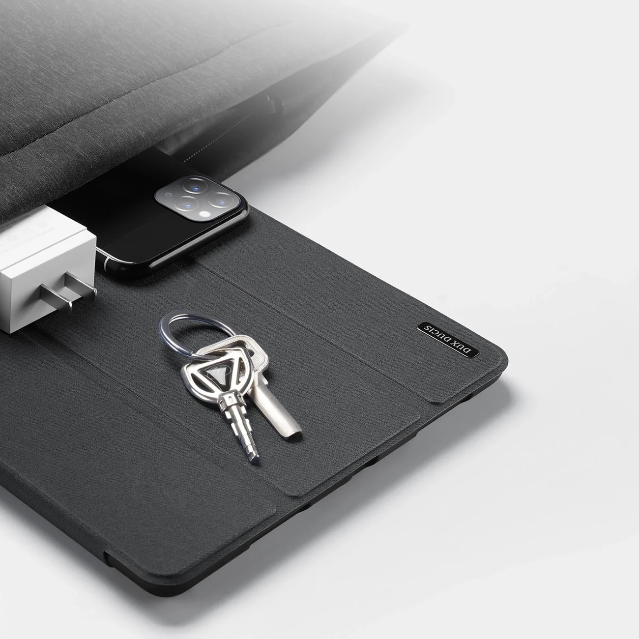 Husa DuxDucis Domo compatibila cu Samsung Galaxy Tab S8 Ultra / S9 Ultra 14.6 inch Black