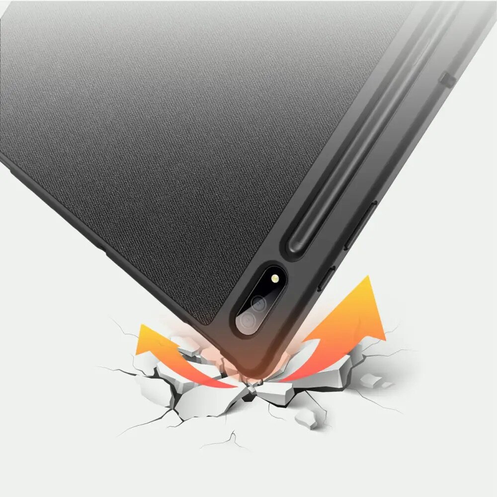 Husa DuxDucis Domo compatibila cu Samsung Galaxy Tab S8 Ultra / S9 Ultra 14.6 inch Black