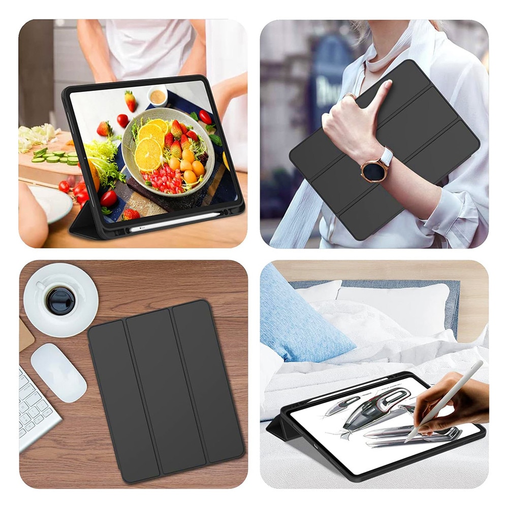 Husa Tableta FlexPro pentru Samsung Galaxy Tab S7, Protectie Completa, Functie Stand, Suport Creion, Negru